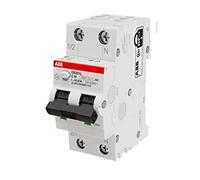 ABB DS201 LH Disjoncteur Différentiel 30ma Magnéto-thermique 4,5 KA 1P+N 2 modules C (DS201LHC10AC30 10A (EX DS91LC10AC30)), Disjoncteur
