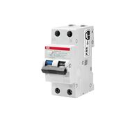 ABB DS201 LH Interrupteur Différentiel Magnéto-thermique Disjoncteur Électrique 4,5 KA 1P+N 30ma 2 Modules C (DS201LHC6AC30 16A (EX DS91LC16AC30))