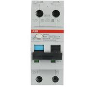 ABB DS201 Monophasé RCBO 16A 100mA 6kA Courbe B - 2CSR255180R2165