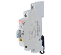 ABB E217-16-10E - Bouton lumineux à LED - 1 contact NO, 115 - 250 V c.a., 16 A, LE