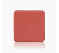 ABB EcoSolutions AP9R Boîte de jonction IP65 Rouge 86 x 86 x 39 mm • Connecteur de câble électrique étanche • Plastique recy urable • Boîtier scellé résistant aux chocs