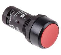 Abb-entrelec cp1-10r-01 - Bouton poussoir de compartiment grattant rouge opaque