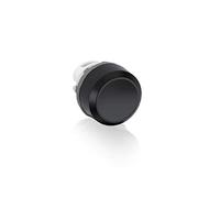 Abb -entrelec Pda - Bouton poussoir noir satiné MP1-10B opaque