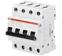 abb-entrelec s204 m-z25uc - Interrupteur automatique 4 pôles 25 A UCZ 10 kA