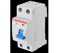 ABB F202A-1601 - Fehlerstromschutz-Schalter, Typ A, 16 A, 10 mA (F202A-16/0,01)