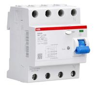 ABB F204B-25/03 Disjoncteur différentiel RCD type B 4P 25 A 300 mA 3kA 4TE 2CSF204568R3250