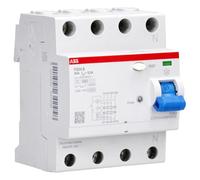 ABB Stotz S&J Disjoncteur différentiel typeB 4P 63A,300mA,3kA,4TE F204B-63/0,3-4TE (2CSF204568R3630)