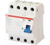 ABB F204B-6305 - Interrupteur de protection de courant différentiel, type B, 63 A