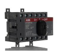 ABB OT25F3C I-0-II Interrupteur de charge 3 pôles avec poignée noire 25 A