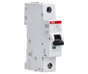 ABB S201-B20 Disjoncteur automatique 20 A | B-Charakteristik Fusible pour montage sur rail coulissant Capacité de commutation 6 kA Borne à vis professionnelle