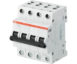 Abb S203 3P+N 80A C-Courbe Disjoncteur 6kA - 2CDS253103R0804