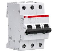 ABB S203-B10 MCB Disjoncteur type B 3P 10 A 400 V 6 kA System Pro M Compact 2CDS253001R0105