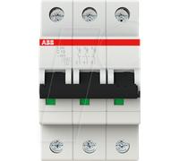 ABB S203-C10 - Disjoncteur, Char. C, 10 A, 3 pôles
