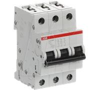 ABB S203M-C1 - Disjoncteur, Char. C, 1 A, 3 pôles
