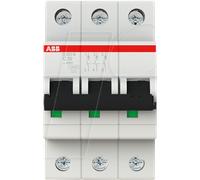 ABB S203M-C20 - Disjoncteur, Char. C, 20 A, 3 pôles