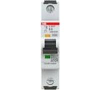 ABB S301P-B6. Fréquence d'entrée : 50/60 Hz, courant nominal : 6 A. Type de disjoncteur : Disjoncteur miniature, Type : Type B, Indice de protection international (code IP) : IP20. Largeur : 17,5 mm,