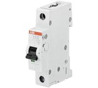 ABB Disjoncteur miniature S201-C0.5, 1 pôle, type C, capacité de coupure 6/10 kA, courant de 0,5 A (2CDS251001R0984)