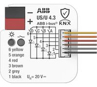 ABB US/U4.3 Interface universelle, 4f, UP, 1 pièce.