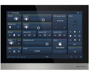 ABB Welcome IP Touch 10 Affichage Vidéo Interphone Noir - 2TMA130050B0058