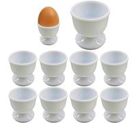Abbdbd 10 Pièces Coquetiers en Porte-Oeufs Plateau De Coquetiers Gadgets De Cuisine Outils pour Oeufs Durs Petit Déjeuner Fête Dîner
