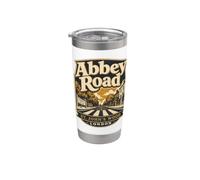Abbey Road Street Scène à St. John's Wood Londres Angleterre Gobelet isotherme en acier inoxydable double paroi