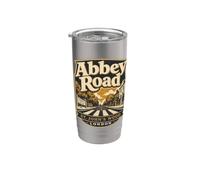Abbey Road Street Scène à St. John's Wood Londres Angleterre Gobelet isotherme en acier inoxydable double paroi