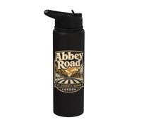Abbey Road Street Scène à St. John's Wood Londres Angleterre Stainless Steel Insulated Water Bottle