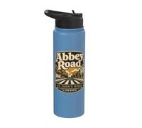 Abbey Road Street Scène à St. John's Wood Londres Angleterre Stainless Steel Insulated Water Bottle