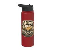 Abbey Road Street Scène à St. John's Wood Londres Angleterre Stainless Steel Insulated Water Bottle
