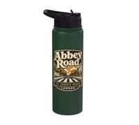 Abbey Road Street Scène à St. John's Wood Londres Angleterre Stainless Steel Insulated Water Bottle