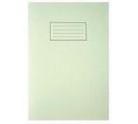 AbbeyShake Cahier scolaire ligné avec bord vert A4
