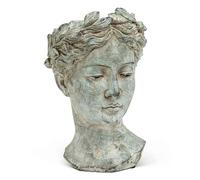 Abbott Collection Grand Pot de Fleurs en Forme de tête de Femme 25,4 cm de Hauteur