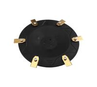 ABBP Disque De Lame De 187 Mm Avec Lames De Coupe, Compatible Avec Les Tondeuses À Gazon Robotisées ECOVACS GOAT O500 O800 O1200 G1-800 G1-2000