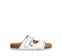 Abeba Chaussures professionnelles Nature Sandale - Conforme à la norme Esd, cuir lisse, doublure Silver Point, Src EUR 44