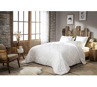 Abeil - Couette Douceur Infinie Chaude - Enveloppe Microfibre Effet Peau de Pêche - Lavable en Machine - Garnissage 400g/m² - Certifiée Oeko-Tex - 140 x 200 cm