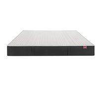 Abeil - Matelas en Mousse XXL Double Sensation - Large Epaisseur 30cm - 1 Face Moyen H2, 1 Face Ferme H3 - Housse Ultra Douce, Amovible & Lavable en Machine - Certifié Oeko-Tex - Blanc, 90 x 190 cm