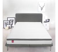 Abeil - Matelas Paradis à Mémoire de Forme - 7 Zones de Confort - Ferme H3 - Épaisseur 21cm - Bandes Respirantes - Housse Amovible & Lavable en Machine - Certifié Oeko-Tex - 140 x 190 cm