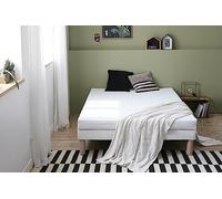 Abeil - Matelas Tonus à Ressorts - 7 Zones de Confort - Dureté Ferme H3 - Épaisseur 17cm - Housse Amovible & Lavable en Machine - Certifié Oeko-Tex - 140 x 190 cm
