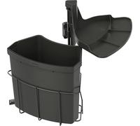 Abfallcenter Nr. 720684 Seau pivotant Junior 18 litres anthracite