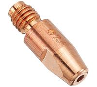 abicor Binzel 140.0679 Contact Pointe pour lampe torche de soudage, cucrzr, M8 filetage, 2,4 mm fil Diamètre, 10 mm Diamètre, 30 mm Longueur (Lot de 10)