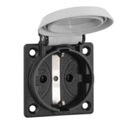 ABL ABL Prise encastrable EB-Prise 1K gris/gris Sk 1661060 Quantité:1