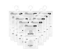 Abonana 10 Pièces Sachet Anti-Humidité Suspendu Armoire, Sac Déshumidificateur Avec Lavande, Voiture Déshumidificateur Armoire Moistu pour La Cuisine, Salle de Bain, Armoire (Blanc)