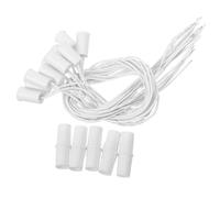 ABOOFAN 10 Pièces Capteur de Porte Filaire Encastré Normalement Fermé | Cadres Métalliques ou Bois, Installation Encastrée, Protection Continue, Blanc, Usage Commercial et Résidentiel