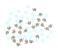 ABOOFAN 100pièces Décorations Fête Éléphant Confettis Éléphant Papier Confettis pour Shower pour Anniversaire