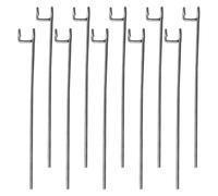 ABOOFAN 10pièces Barres de Porte Fer Inoxydable pour Cage à Oiseaux Tiges Amovibles Anti-évasion pour Pigeons et Perroquets Système Unidirectionnel Facile à Installer