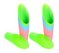ABOOFAN 12 Pièces Pelle à Terre en Plastique Légère et Résistante pour Plantes Succulentes et Bonsaï, Outil Compact pour Balcon et Mini Paysage