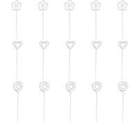 ABOOFAN 15pièces Set de Fourchettes à Fruits Acier Inoxydable Réutilisables pour Apéritifs Desserts et Décorations de Boissons Ustensiles de Cuisine Polyvalents pour Salades et Snacks