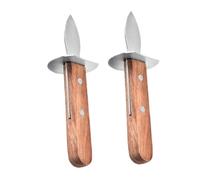ABOOFAN 2pièces Couteau à Huître Outil pour Ouvrir Fruits De Mer Couteaux à Huitres Coupe-huîtres Ouvre-huitre Couteaux Huitres Couteau Professionnel