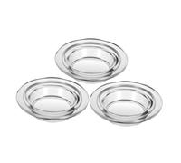 ABOOFAN 3 Pièces Plateau D’aromathérapie en Verre Accessoire Transparent | Compatible Chauffe-cire, Installation Rapide, Réutilisable, Usage Salon et Décoration Intérieure