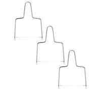 ABOOFAN 3 Pièces Trancheuse à Fromage Fil, Poignée Ergonomique | Coupe Nette et Fine, Nettoyage Facile, Usage Manuel Argenté, pour Beurre et Fruits Tendres